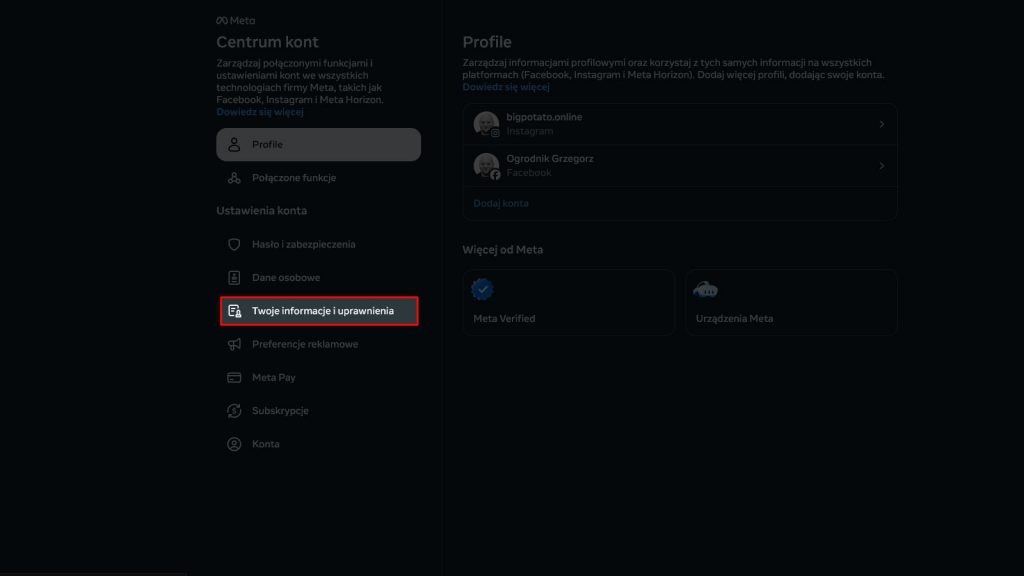 Jak pobrać listę obserwujących i obserwowanych na Instagramie Krok-4